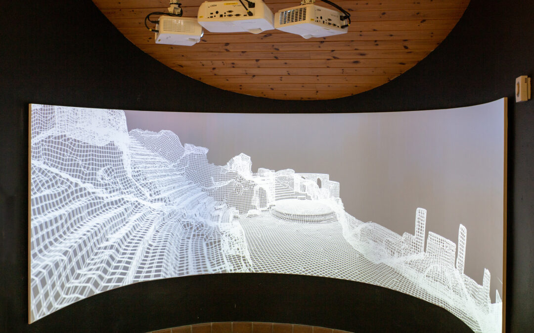 The Minack Theatre – 180° Projection System